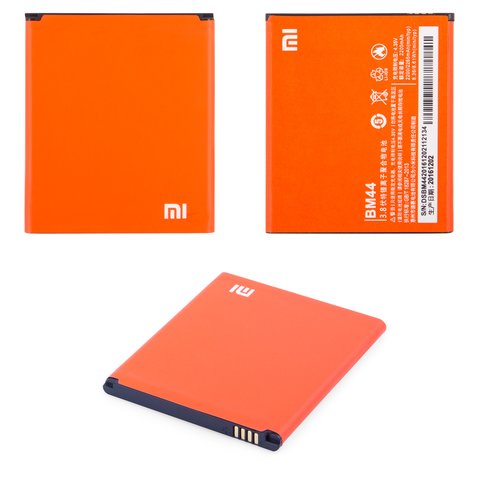 Аккумулятор BM44 для Xiaomi Redmi 2, Li Polymer, 3,8 В, 2200 мАч, Original PRC , 2014817, 2014818