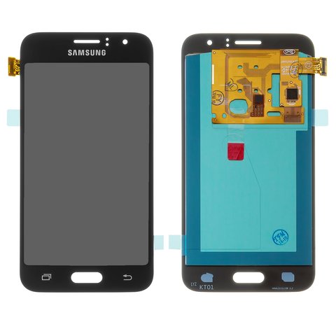 Дисплей для Samsung J120 Galaxy J1 2016 , черный, без рамки, High Copy, OLED 