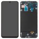 Дисплей для Samsung A305 Galaxy A30, чорний, з рамкою, Original, сервісне опаковання, #GH82-19202A/GH82-19725A