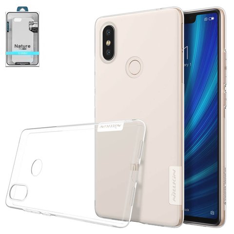 Чохол Nillkin Nature TPU Case для Xiaomi Mi 8 SE 5.88", безбарвний, прозорий, Ultra Slim, силікон, M1805E2A, #6902048160026