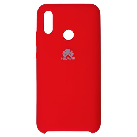 Чохол для Huawei P Smart 2019 , червоний, Original Soft Case, силікон, red 14 