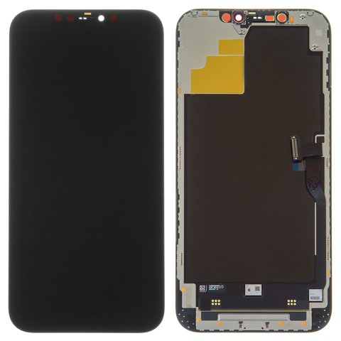 Дисплей для iPhone 12 Pro Max, чорний, з рамкою, Original PRC , NEW