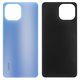 Задняя панель корпуса для Xiaomi Mi 11 Lite, голубая, M2101K9AG, bubblegum blue