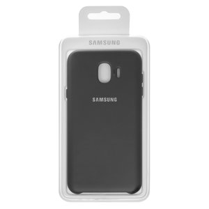 Чехол Dual Layer для Samsung J400 Galaxy J4 2018 , черный, силикон, Original, #EF PJ400CBEGRU