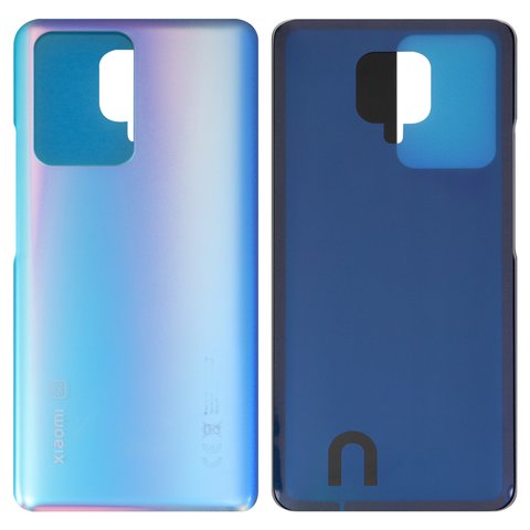 Задняя панель корпуса для Xiaomi 11T Pro, голубая, celestial blue