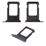 Тримач SIM-карти для iPhone 15, iPhone 15 Plus, чорний, single sim