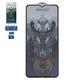 Защитное стекло iNobi Amulet для Samsung A125F Galaxy A12, A127 Galaxy A12 Nacho, A136 Galaxy A13 5G, A326 Galaxy A32 5G, M022 Galaxy M02, M326 Galaxy M32 5G, Full Glue, Anti-Static, черный, cлой клея нанесен по всей поверхности