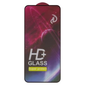 Защитное стекло All Spares для Samsung A356 Galaxy A35 5G, A556 Galaxy A55, M556 Galaxy M55, совместимо с чехлом, Full Glue, черный