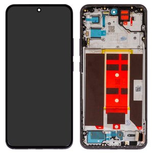 Дисплей для Oppo Reno12 Pro CPH2629 , черный, с рамкой, Original PRC , space brown
