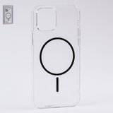 Чохол Fully-PC MagSafe для iPhone 12, прозорий, безбарвний, магнітний, пластик