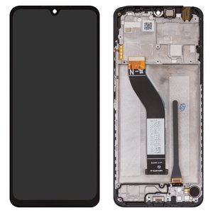 Дисплей для Xiaomi Poco C75, Redmi 14C 4G, Redmi 14C 5G, Redmi A4, черный, с рамкой, Box , 2411DRN47C, 2409BRN2CA, 2409BRN2CG, 2409BRN2CY