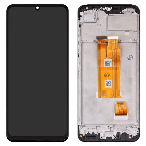 Дисплей для Realme Note 60X, чорний, з рамкою, High Copy, RMX3938