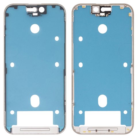 Рамка крепления дисплея для iPhone 15 Pro, черная, Original PRC 
