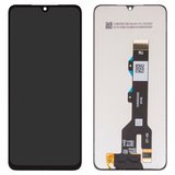 Дисплей для Motorola Moto G06, Moto G06 Power, черный, без рамки, High Copy