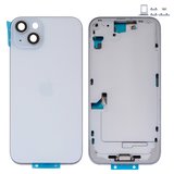 Корпус для iPhone 15 Plus, блакитний, з тримачем SIM-карти, з боковими кнопками, Original (PRC), EU version