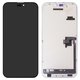 Дисплей JCID для iPhone 16 Pro Max, черный, с рамкой, High Copy, без ошибки, (OLED) soft, Diagnosable, 120Hz