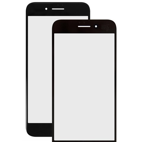 Vidrio de carcasa puede usarse con Apple iPhone 7 Plus, negro, PRC