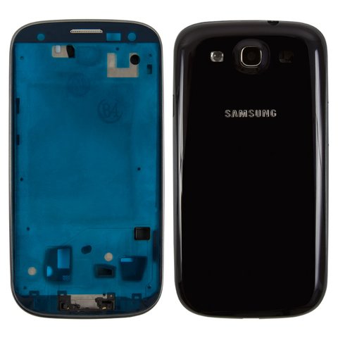 Housing compatible with Samsung I9300 Galaxy S3, black 