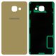 Housing Back Cover compatible with Samsung A510F Galaxy A5 (2016), (golden)