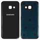 Housing Back Cover compatible with Samsung A320F Galaxy A3 (2017), A320Y Galaxy A3 (2017), (black)