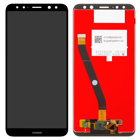 Дисплей для Huawei Mate 10 Lite, черный, без рамки, Original PRC , RNE L01 RNE L21