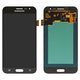 LCD compatible with Samsung J320 Galaxy J3 (2016), (black, without frame, High Copy, with wide edge, (OLED))