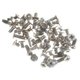Screw compatible with Apple iPhone 6S Plus, (silver, full set)