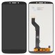 LCD compatible with Motorola XT1924 Moto E5 Plus, (black, without frame, High Copy)