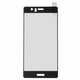 Tempered Glass Screen Protector All Spares compatible with Huawei P9, (Full Screen, black, This glass covers the screen completely.)