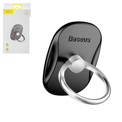 Holder Baseus Multifunctional Ring Bracket, black, ring  #SUMR 01