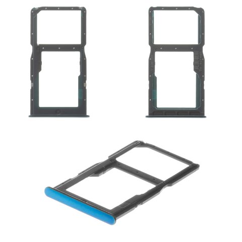 Sujetador de tarjeta SIM puede usarse con Huawei P30 Lite, azul, con soporte para MMC