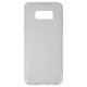 Case compatible with Samsung G955 Galaxy S8 Plus, (colourless, transparent, silicone)