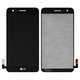 LCD compatible with LG K4 (2017) M160, Phoenix 3 M150, (black, without frame, Original (PRC))