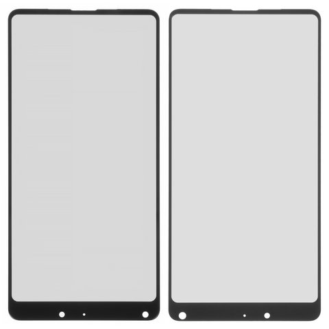 Housing Glass compatible with Xiaomi Mi Mix 2S, black 