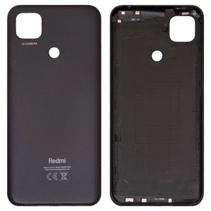 Panel trasero de carcasa puede usarse con Xiaomi Redmi 9C, gris, midnight Gray, M2006C3MG, M2006C3MT