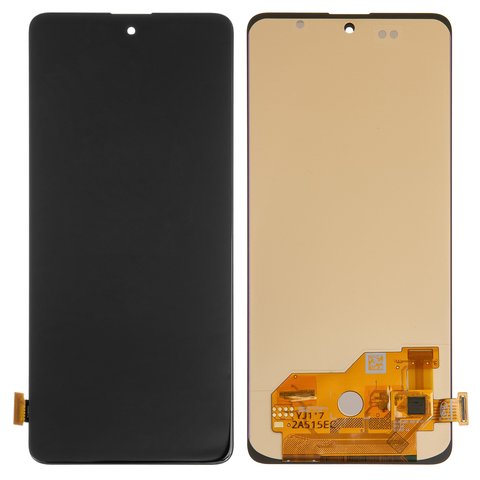 Pantalla LCD puede usarse con Samsung A516F Galaxy A51 5G, negro, sin marco, High Copy, OLED 