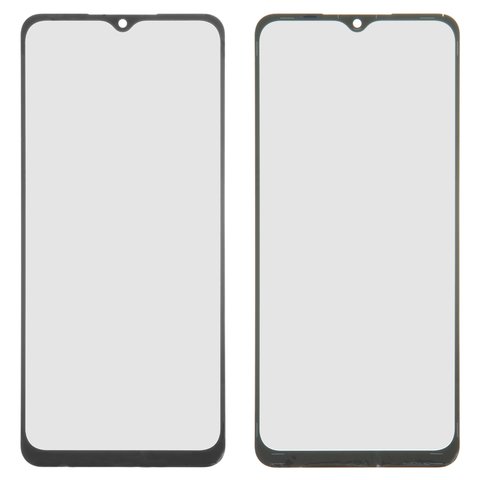 Housing Glass compatible with Samsung M127 Galaxy M12, (black) - All Spares