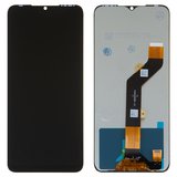 LCD compatible with Infinix Smart 6 (X6511), (black, without frame, High Copy, X6511B/X6511/X6511E)