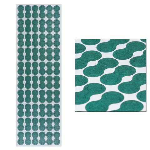 Paper Insulation for Batteries 18650, sheet, for plus, 1x2 