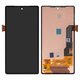 LCD compatible with Google Pixel 7a, (black, without frame, Original (PRC))
