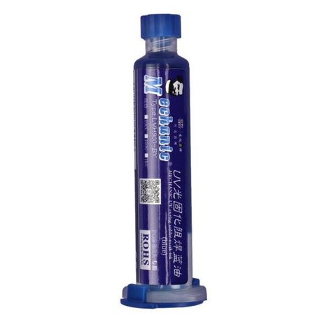 Soldering Mask Mechanic LVH900 BY , dark blue, UV 