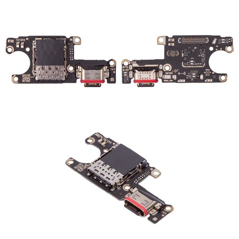 Cable flex puede usarse con Vivo V23 5G, del conector de carga, con micrófono, con conector de SIM, Copy, placa del cargador