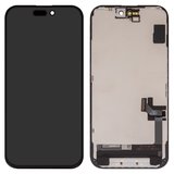 Дисплей для iPhone 15, черный, с рамкой, AAA, (TFT), ZY, LTPS FHD