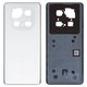 Housing Back Cover compatible with Xiaomi Poco X7, (gray, silver)