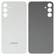 Housing Back Cover compatible with Samsung A155 Galaxy A15, A156 Galaxy A15 5G, (white, magical blue)