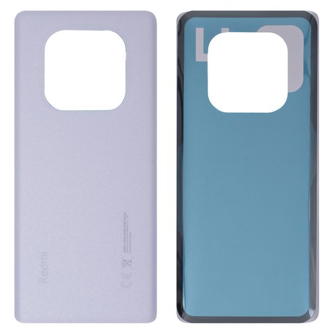 Housing Back Cover compatible with Xiaomi Redmi Note 14 Pro 4G, pink, aurora purple 