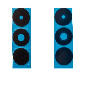 Camera Lens compatible with Xiaomi Redmi 15 4G, Redmi 15 5G, black, without frame, set 3 pcs. 