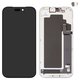 Дисплей для iPhone 17 Pro, черный, с рамкой, HC, (OLED), GX OEM soft, 120Hz
