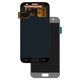 LCD compatible with Samsung G930 Galaxy S7, (silver, without frame, Original (PRC), original glass)
