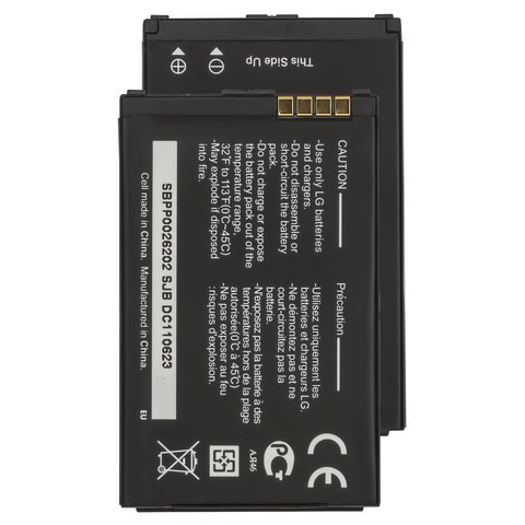 Battery LGIP 330GP compatible with LG KF300, Li ion, 3.7 V, 800 mAh, Original PRC  